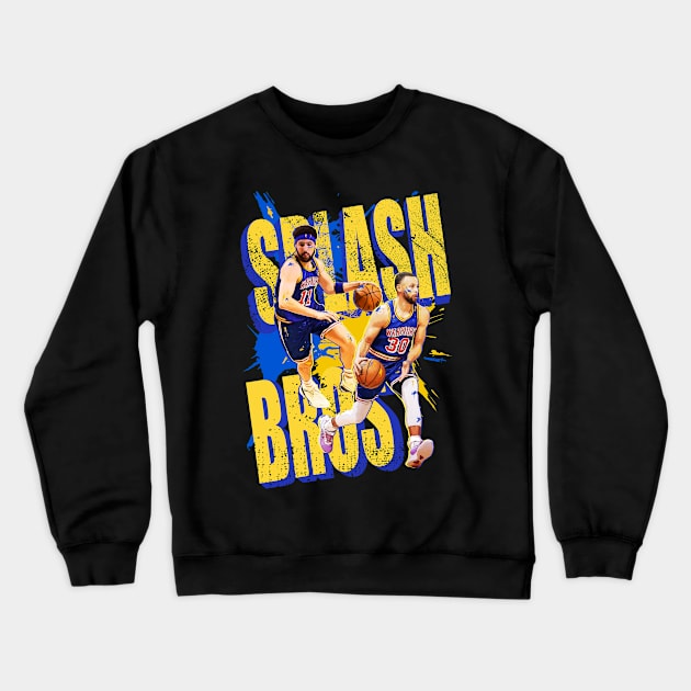 Splash Bros Paint Crewneck Sweatshirt by RetroVania